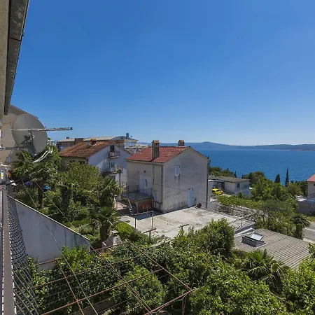 Hundefreundliches Nur 300 Meter Zum Mit Meerblick, Bbq Lejlighed Crikvenica